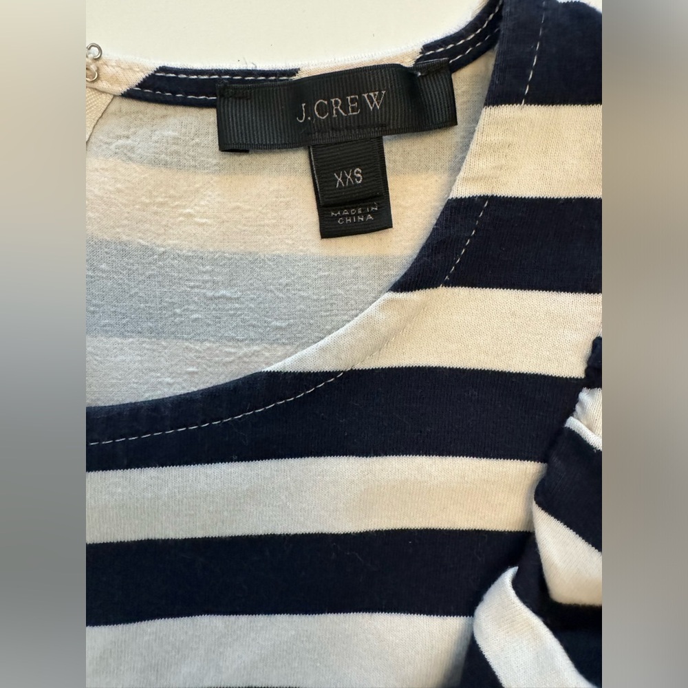 J Crew Asymmetrical Ruffle Top - Picture 2 of 11